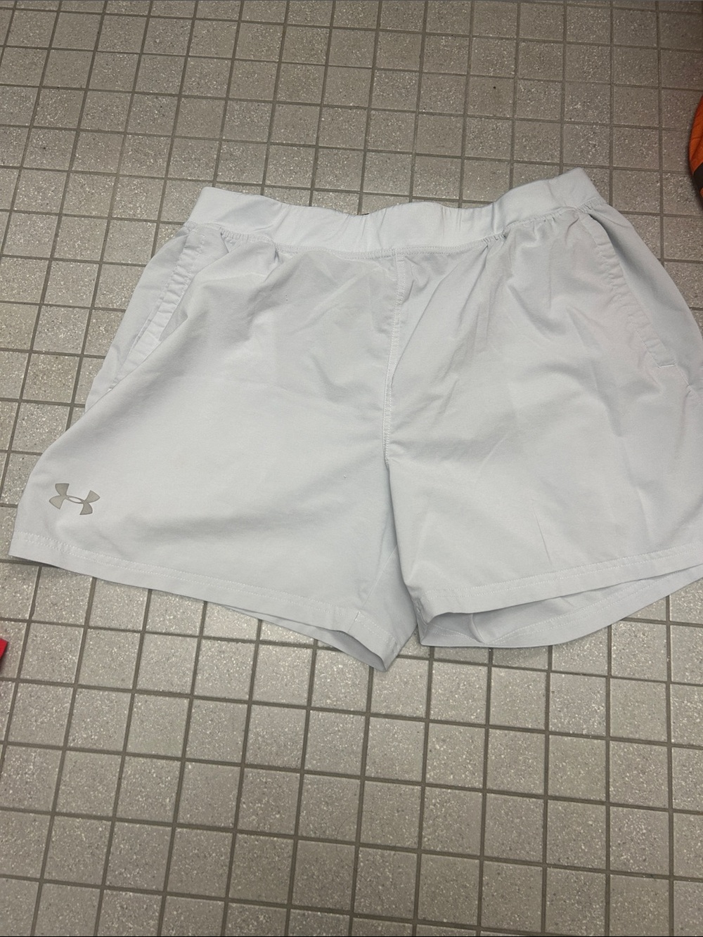 Under Armour White Women's Athletic Shorts